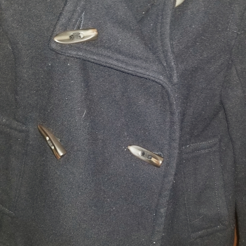 navy blue peacoat